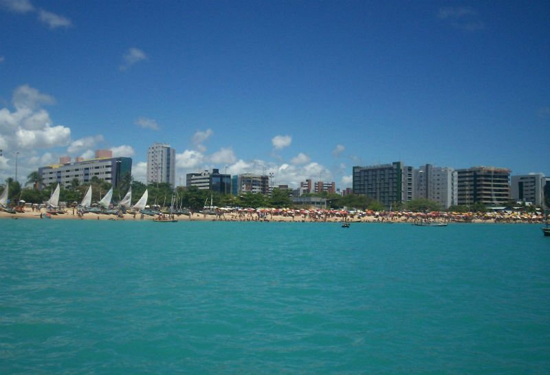 Praia de Pajucara - Maceio - Turismo en Brasil - Playas de Brasil