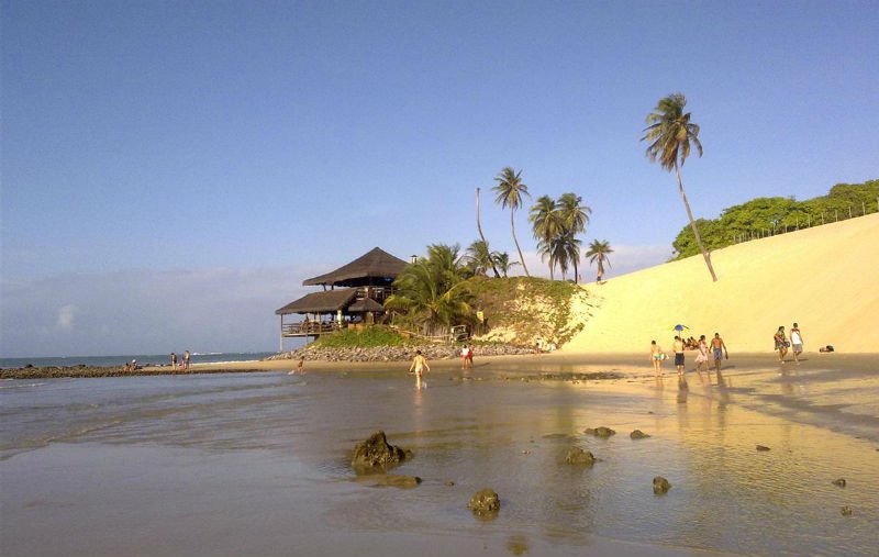 Genipabu - Viajar de turismo en Brasil - Bar