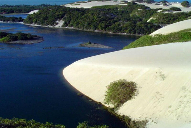 Genipabu - Viajar de turismo en Brasil - Medano
