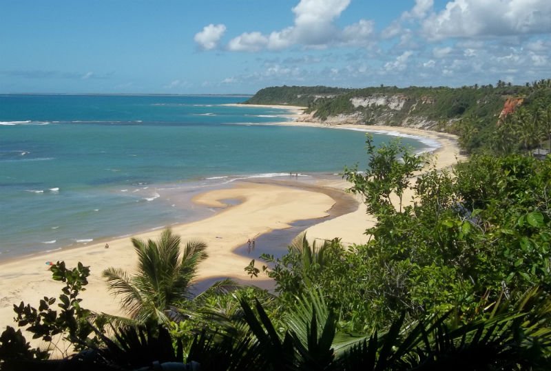 Praia do Espelho es espectacular en el turismo en Brasil - Viajar a Brasil 800