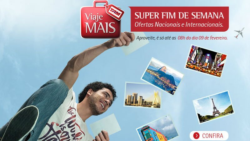 Otro finde con ofertas de vuelos en Brasil de TAM